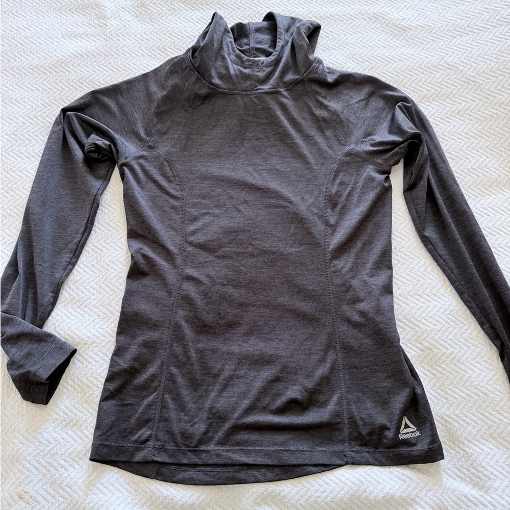 Reebok Women's Gray Hoodie Activewear Size XS
